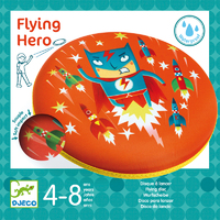 Djeco - Flying Hero Frisbee Orange