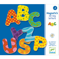 Djeco - 38 Big Magnetic Letters