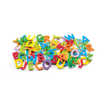 Djeco - 83 Small Magnetic Upper Case Letters