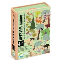 Djeco - Mystery Animal Observation & Speed Card Game