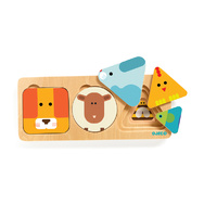 Djeco - AnimaBasic Wooden Puzzle