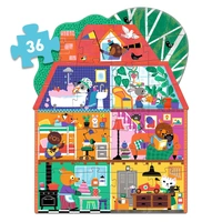 Djeco - The Little Buddies Giant Puzzle 36pc