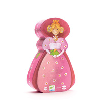Djeco - Princess & the Frog Silhouette Puzzle (36 pces)