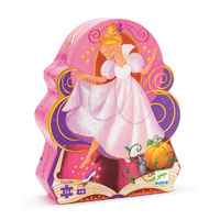 Djeco - Cinderella Silhouette Puzzle (36 pieces)