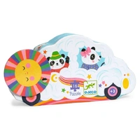 Djeco - Cloud Car Puzzle 16pc