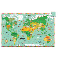 Djeco - Monuments of the World Observation Puzzle 200pce
