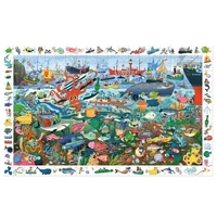 Djeco - Secrets Of The Sea Observation Puzzle 200pc