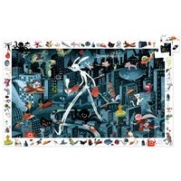 Djeco - Night City Observation Puzzle 200pc