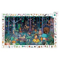 Djeco - Enchanted Forest Observation Puzzle 100pc