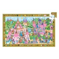 Djeco - Princess Observation Puzzle 54 Pieces