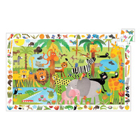 Djeco - Jungle Observation Puzzle 35 pieces