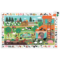 Djeco - The Farm Observation Puzzle 35pc