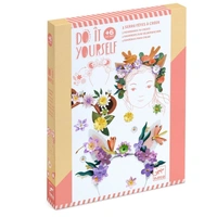 Djeco - Do It Yourself Flower Friends Headband Kit