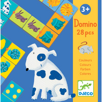 Djeco - Domino Colour Animals