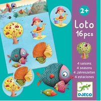 Djeco - 4 Seasons Lotto Game