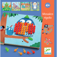 Djeco - Rigolo Mosaico Peg Board