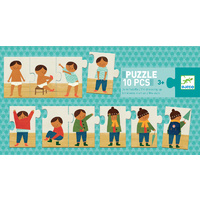 Djeco - I am Dressing Up Puzzle 10pc