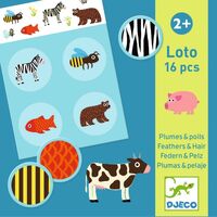 Djeco - Feathers & Fur Bingo Game