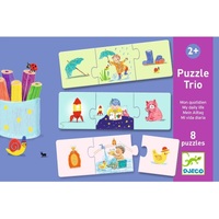 Djeco - My Daily Life Trio Puzzle (DAMAGED BOX)