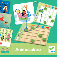 Djeco - Animo Colorix Logic Game