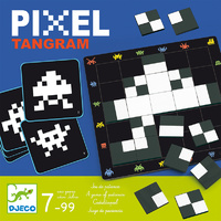 Djeco - Pixel Tangram Game
