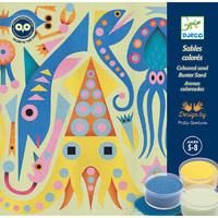 Djeco - Sea Lights Coloured Sand Kit