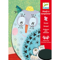 Djeco - Fur & Feathers Stamp Kit