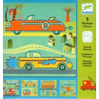 Djeco - Stencils Vehicles