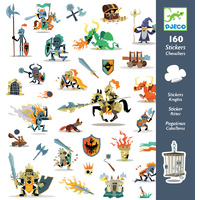 Djeco - Knights Stickers