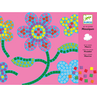 Djeco - Flowers Mosaics Kit