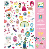 Djeco - 1000 Pink Stickers