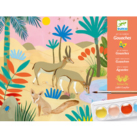 Djeco - Natural World Gouaches Set