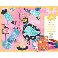 Djeco - Birdie & Co Colouring Set