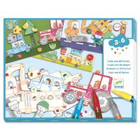 Djeco - Create Shapes Cars