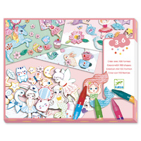 Djeco - Create with Shapes Girls