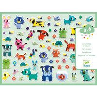 Djeco - My Little Friends Puffy Stickers