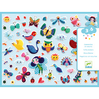 Djeco - Little Wings Puffy Stickers