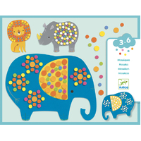 Djeco - Soft Jungle Mosaic