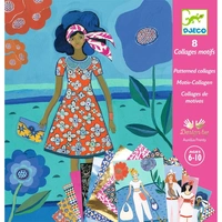 Djeco - Trend Fashion Patterned Collage