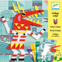 Djeco - Monster Gallery Collage Relief