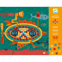 Djeco - Ace at the Wheel Mosaic Kit