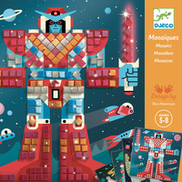 Djeco -  Space Battle Mosaic Kit