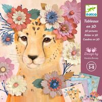 Djeco - Floral Wreaths 3D Pictures