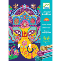 Djeco - Glitter Boards Animals