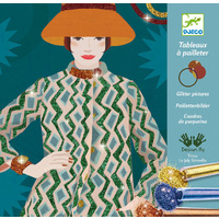 Djeco - Fashion Glitter Boards Kit