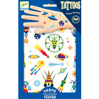 Djeco - Space Oddity Glow in the Dark Tattoos