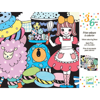 Djeco - Sweet Parade Velvet Colouring
