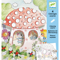 Djeco - Thumbalina Colouring Surprises