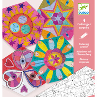Djeco - Constellation Mandalas Colouring Surprise