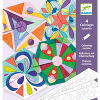 Djeco - Rosette Mandalas Colouring Surprises